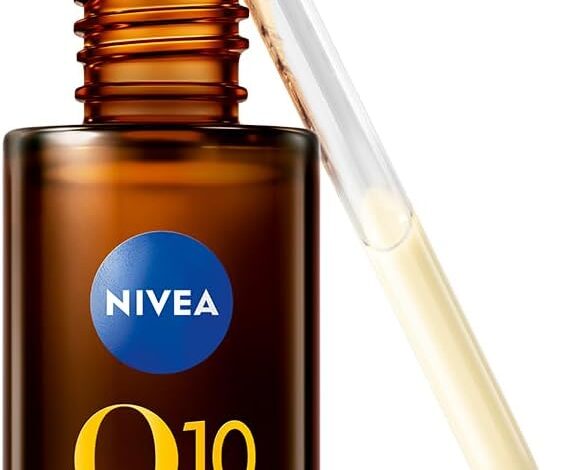 NIVEA Q10 Kırışıklık Karşıtı Çift Etkili Cilt Serumu 30 ml, Saf Q10, Şeker Sebepli Kırışıklık Önleyici