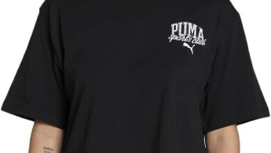 Class Relaxed Crop Kadın Siyah Günlük Stil T-Shirt 68503001