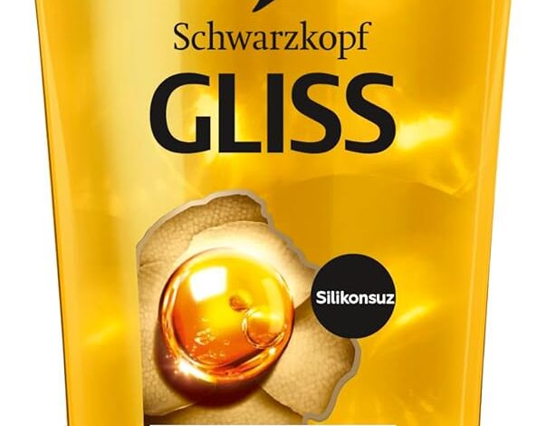 Gliss Oil Nutritive Omega 9 ve Marula Yağı içeren Besleyici Şampuan 400 ml Yıpranmış Saçlar