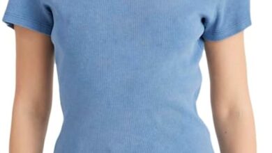 Wrangler Bisiklet Yaka T-shirt W241600 T-shirt Kadın