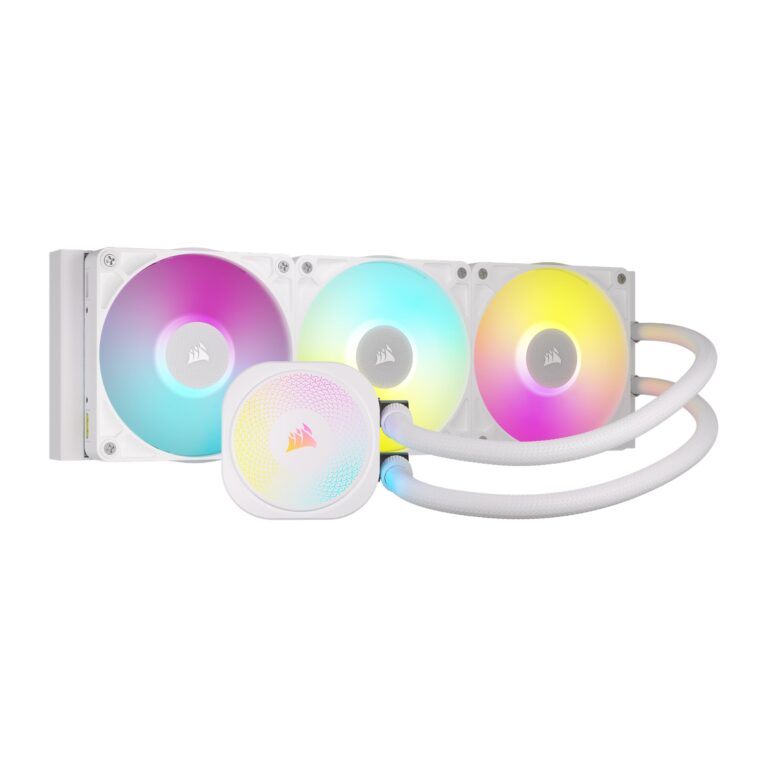 CORSAIR iCUE LINK TITAN 360 RX RGB 360mm AIO İşlemci Sıvı Soğutucu - Beyaz (CW-9061021-WW)