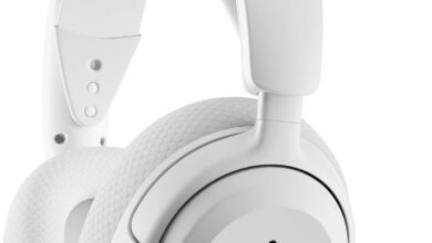 SteelSeries Arctis Nova 5P Wireless ve Bluetooth Kablosuz Oyuncu Kulaklığı Beyaz