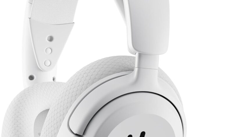 SteelSeries Arctis Nova 5P Wireless ve Bluetooth Kablosuz Oyuncu Kulaklığı Beyaz