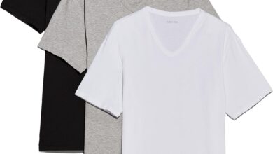 Calvin Klein S/S V NECK 3PK Tişört Erkek
