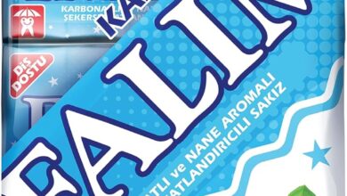 Falım Işıl Nane Aromalı Karbonatlı Şekersiz Sakız 5'li Paket 40G
