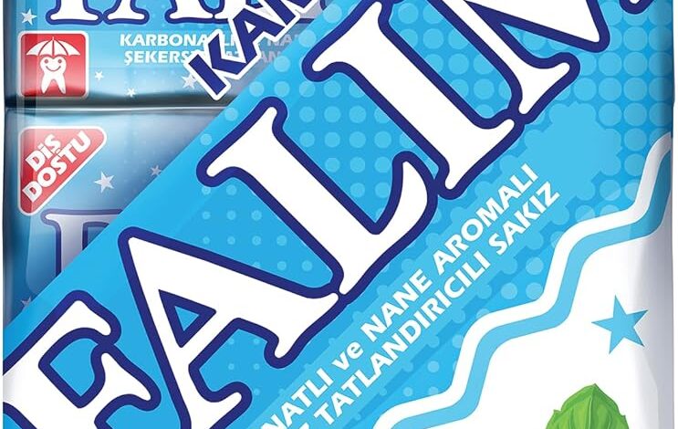 Falım Işıl Nane Aromalı Karbonatlı Şekersiz Sakız 5'li Paket 40G