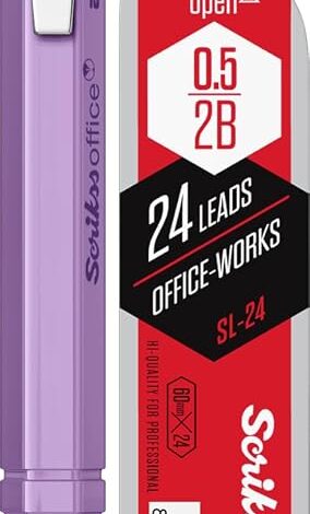 SCRIKSS OFFICE Aero-X Versatil 0.5 Mm Mor & SL-24 Min 2B 2'Li Blister