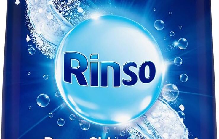 Rinso Beyaz Sirke ve Çamaşır Sodası Beyazlar için Toz Deterjan 8 KG