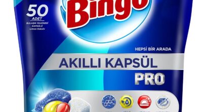 Bingo Akıllı Kapsül Pro Bulaşık Makinesi Deterjanı Tableti 50'li