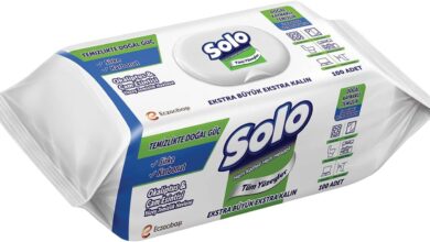 SOLO Yüzey Temizleme Mendili Doğal Güç Okaliptus & Çam, 100 Yaprak