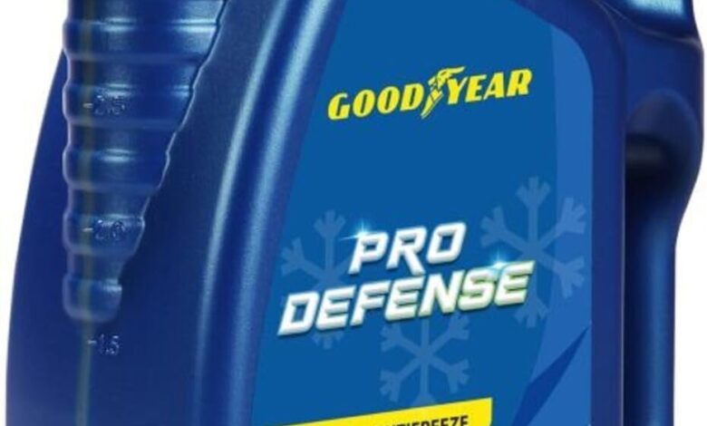 Goodyear Pro Defense -36 Derece 3 lt Organik Mavi Antifriz