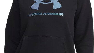 Under Armour UA Rival Flc Shimmer Hdy Sweatshirt Kadın