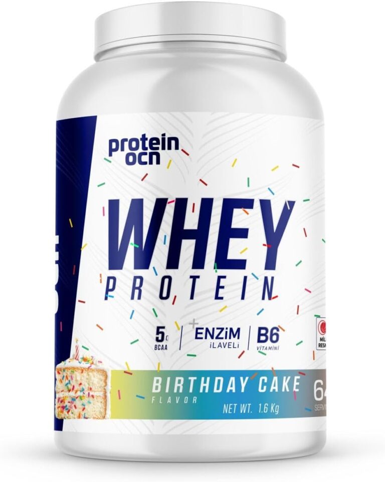 Proteinocean Whey Protein Birthday Cake Aromalı Takviye Edici Gıda 1.6 kg 64 Servis