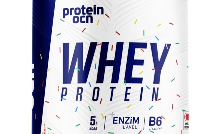 Proteinocean Whey Protein Birthday Cake Aromalı Takviye Edici Gıda 1.6 kg 64 Servis