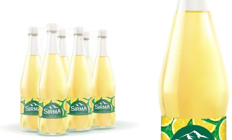 Sırma C Vitaminli Limon Aromalı Doğal Maden Suyu 6x1 L