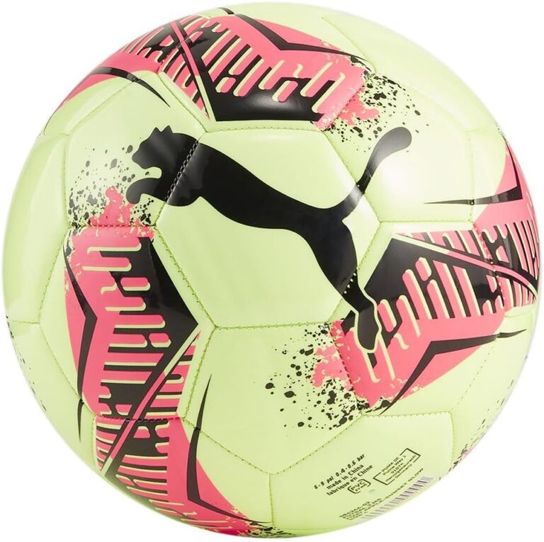 PUMA Futsal 3 MS Unisex Yetişkin Top, Fizzy Apple-Sunset Glow, 3