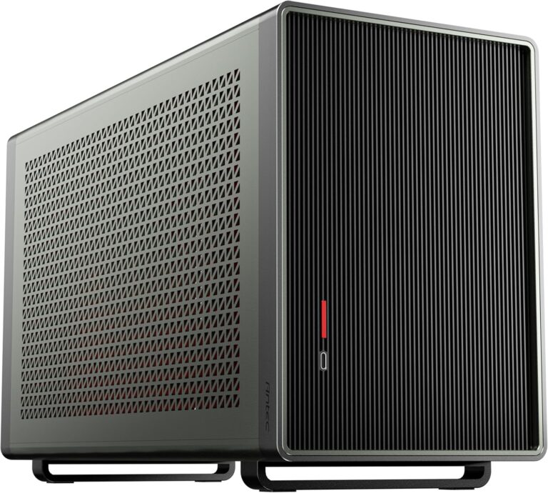 Antec Performans 1 M Aventurin, Yüksek Hava Akımlı Katı Paneller, 2x140mm Fan Desteği, PCIe 4.0 Yükseltici Kablo, Type-C, CNC Alüminyum, Mini-ITX Kasası