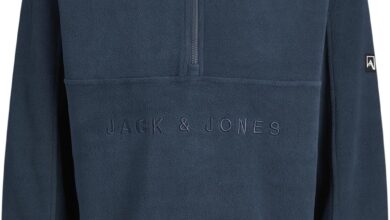 Jack Jones Jjalpes Half Zıp Fleece Jacket Aw25 Erkek Kahverengi Mont 12284828-15