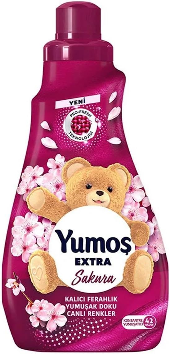 Yumoş Ekstra Konsantre Çamaşır Yumuşatıcı Sakura 1008 ml 42 Yıkama