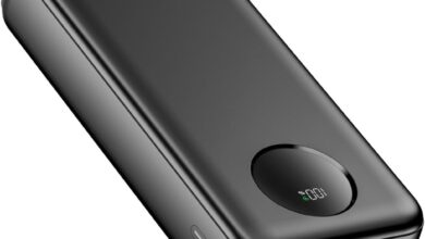 JUO 22,5W 20000 mAh mAh Powerbank Siyah