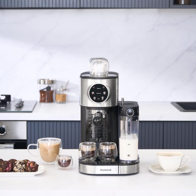 Homend Coffeebreak 5015H Süt Köpürtücülü Manuel Espresso Makinesi