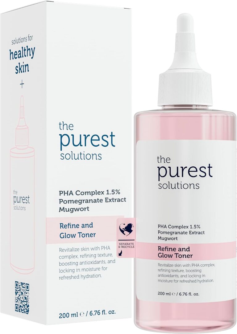 The Purest Solutions Hassas Ciltler İçin Arındırıcı ve Aydınlatıcı PHA Pembe Tonik