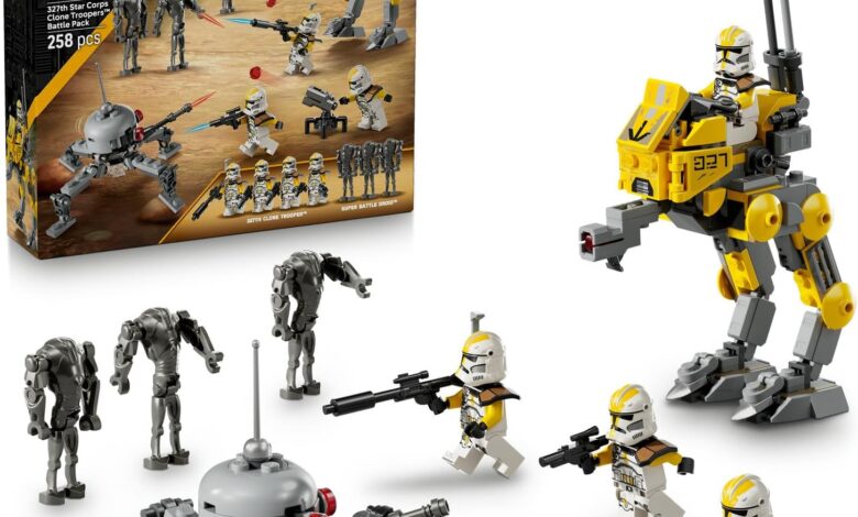 LEGO Star Wars 327. Star Corps Klon Trooper Savaş Paketi 75431