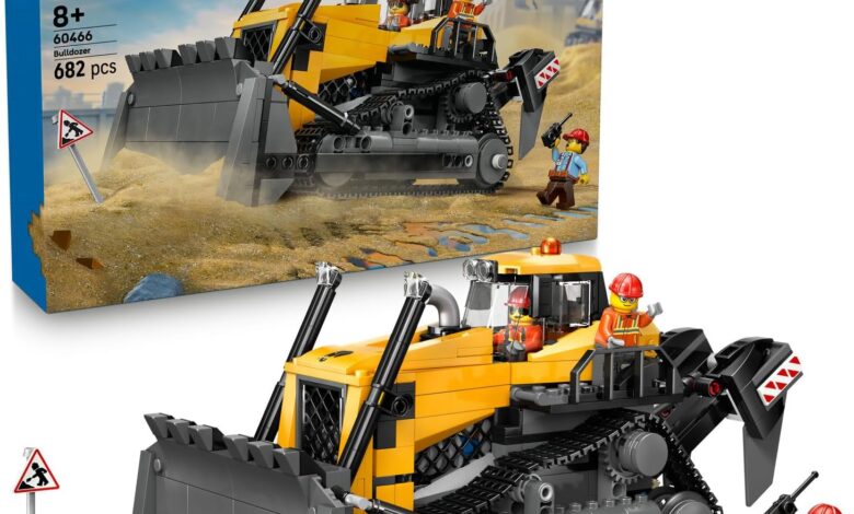 LEGO City Sarı Buldozer 60466