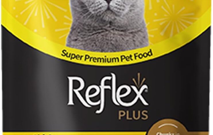 Reflex Plus Sos İçinde Et Parçacıklı Tavuklu Yetişkin Kedi Maması 85 Gram