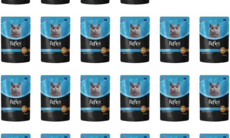 Reflex Plus Sos İçinde Et Parçacıklı Beyaz Balıklı Yetişkin Kedi Maması 85 Gram
