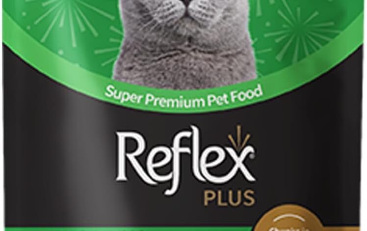 Reflex Plus Sos İçinde Et Parçacıklı Ördekli&Tavşanlı Yetişkin Kedi Maması 85 Gram