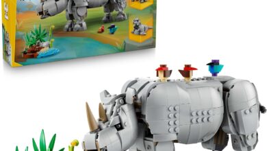 LEGO Creator 3'ü 1 Arada Muhteşem Gergedan ile Kuşlar 31171