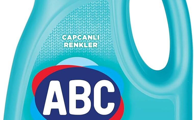 ABC DETERJAN Sıvı Çamaşır Deterjanı Renkliler 3 L