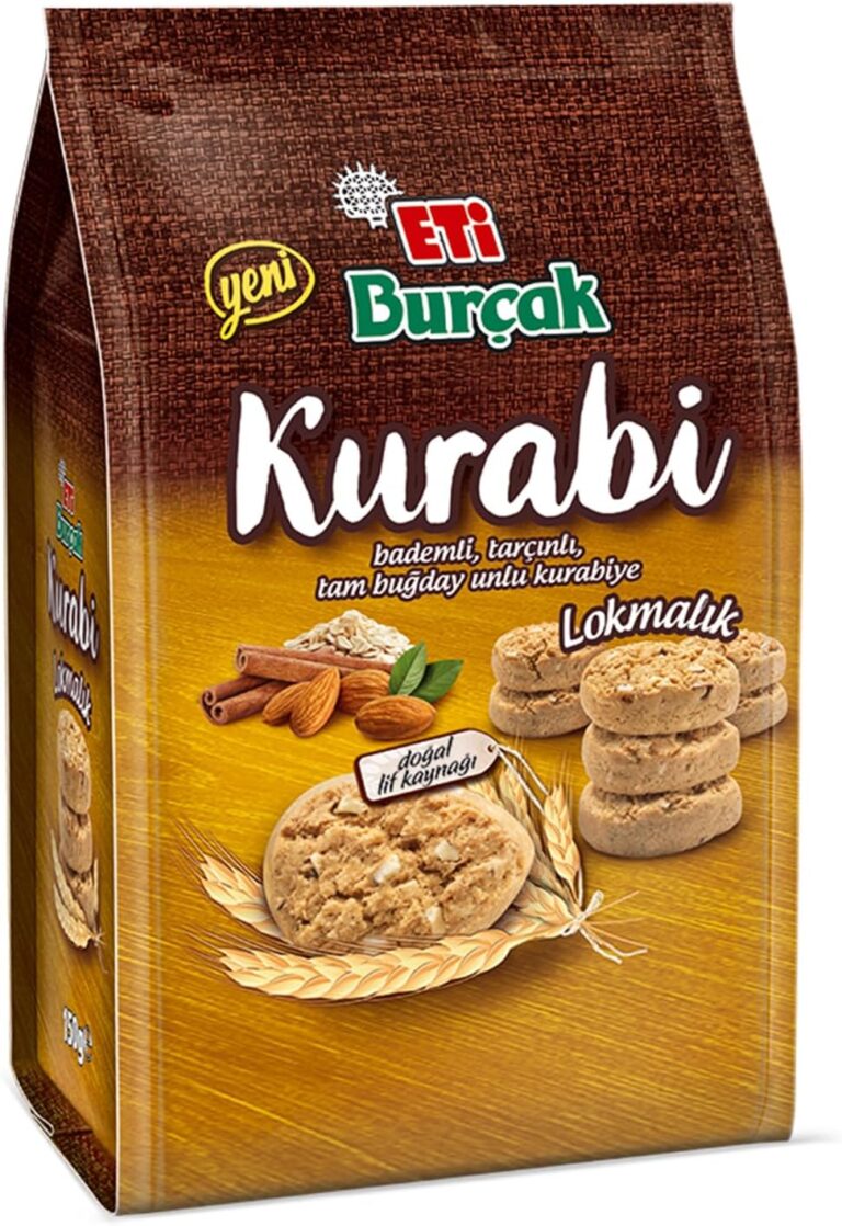 Eti Burçak Kurabi Torba Bademli 150 g