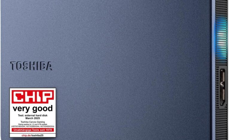 Toshiba Canvio Gaming 1TB taşınabilir harici sabit disk, USB 3.2, Play Station ve Xbox için, siyah (HDTX210EK3AA)