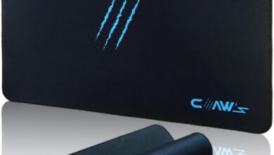Claw's Soft 40x30cm Mikrofiber Yüzey - Kaydırmaz Kauçuk Zemin - 3mm Kalınlık - 360 Derece Dikiş - Kolay Temizlenebilir M Mousepad