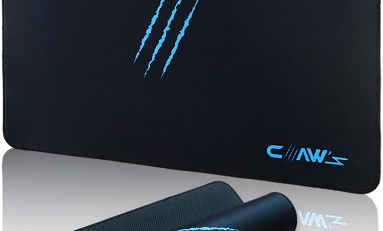 Claw's Soft 40x30cm Mikrofiber Yüzey - Kaydırmaz Kauçuk Zemin - 3mm Kalınlık - 360 Derece Dikiş - Kolay Temizlenebilir M Mousepad