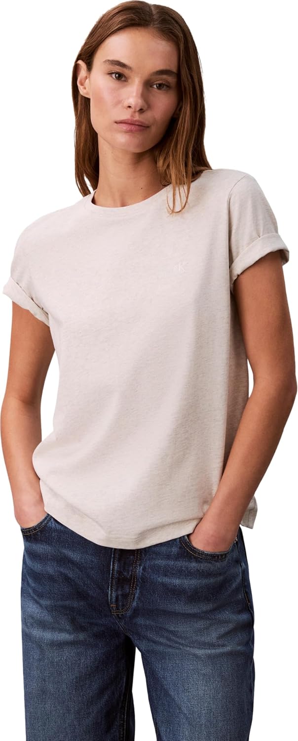 Calvin Klein Archive Jersey Crew Tee EU Shirt Kadın