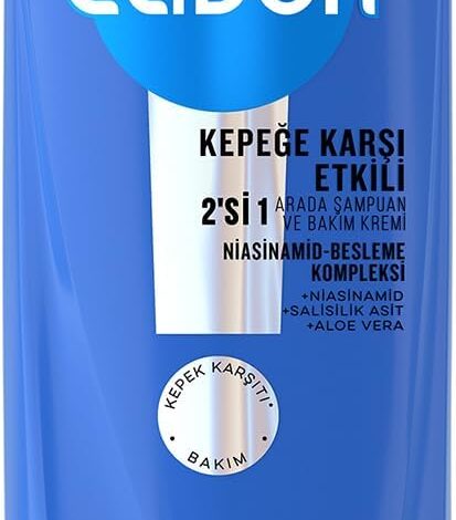 Elidor Şampuan ve Saç Bakım Kremi Kepeğe Karşı Etkili 400 ml