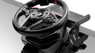Thrustmaster T128 SimTask Pack, T128 Yarış Direksiyonu, Simülasyon Oyunları için Steering Kit Montaj Sistemi