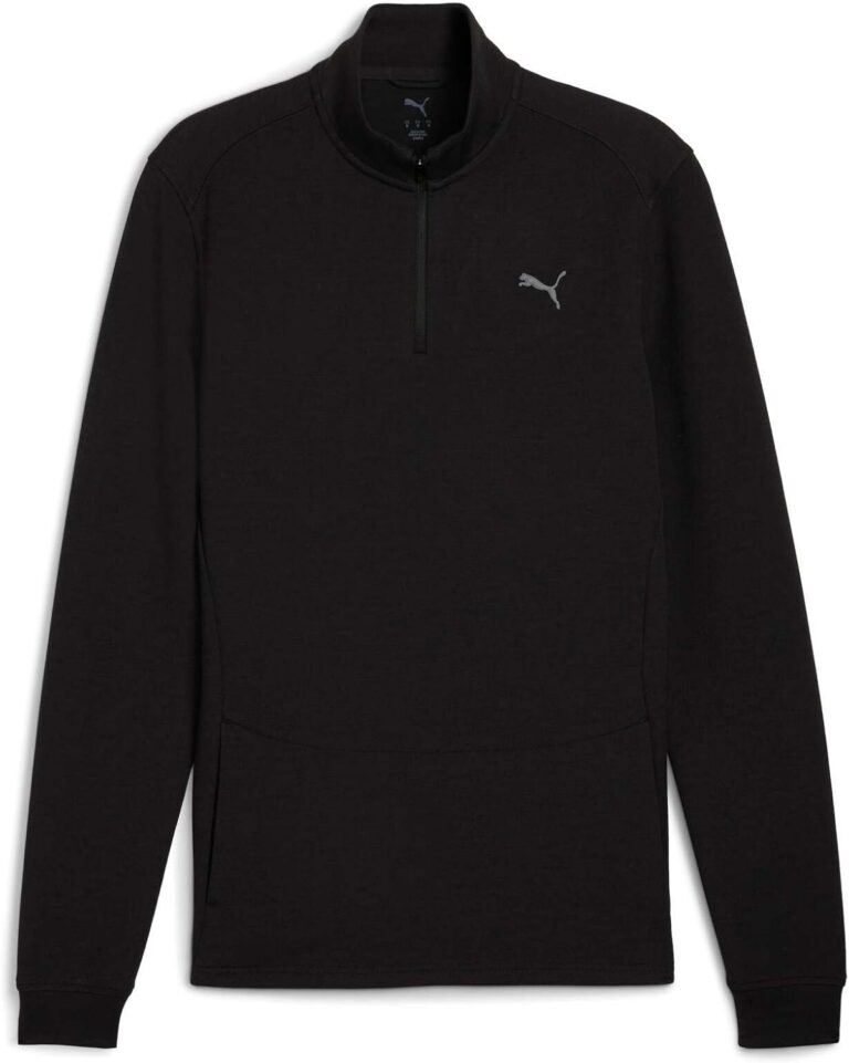 PUMA M Cloudspun 1/4 Zip Tees Erkek