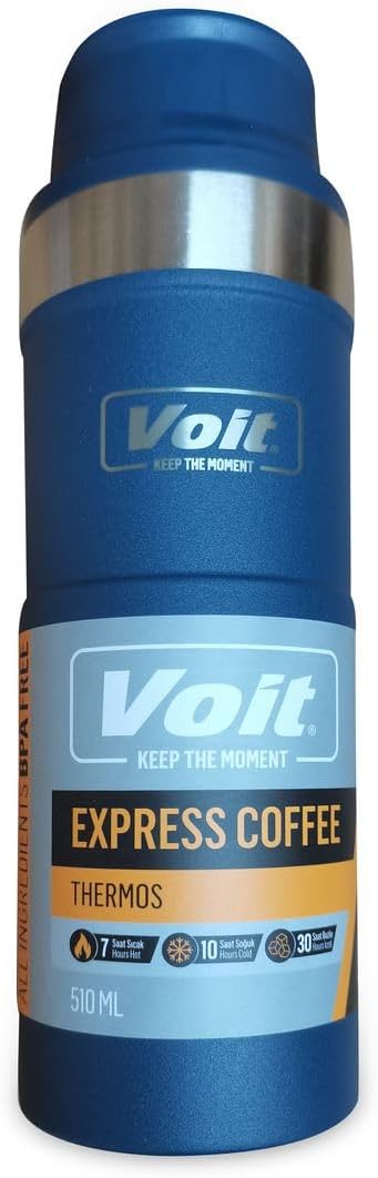 Voit Express Coffee Termos 510 ml, Mavi