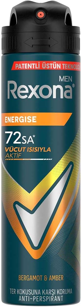 Rexona Men Erkek Energise Aeresol Deodorant 150 ml