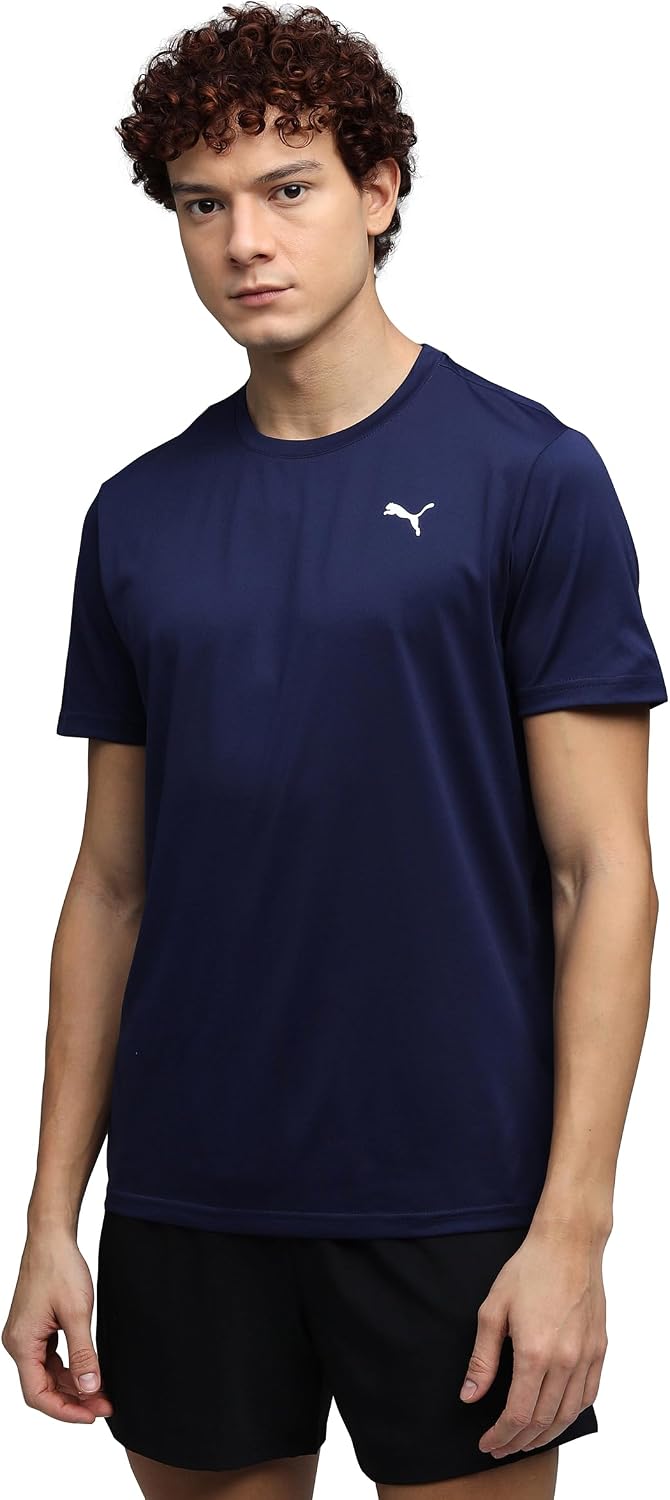 PUMA M TAD ESS SOLID CAT TEE LC T-shirt Unisex Yetişkin
