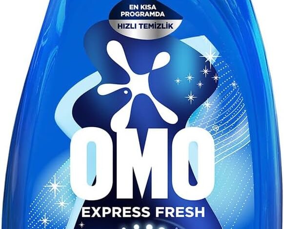 OMO Express Fresh Ultra Beyaz Sıvı Çamaşır Deterjanı 1480 ml