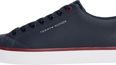 Tommy Hilfiger TH HI VULC CORE LOW LEATHER Spor AyakkabıErkek
