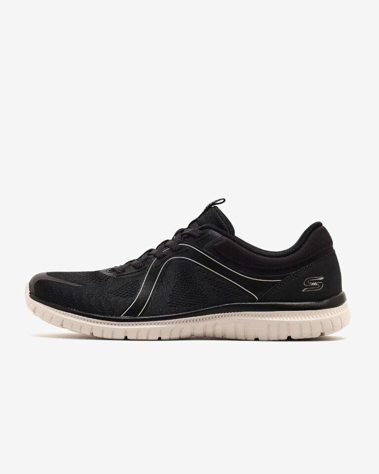 Skechers Kadın Virtue 104436 Bkw Sneaker