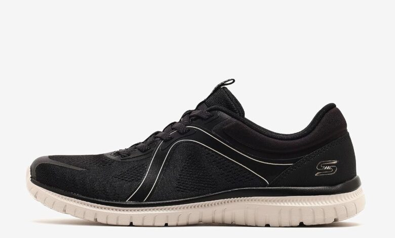 Skechers Kadın Virtue 104436 Bkw Sneaker