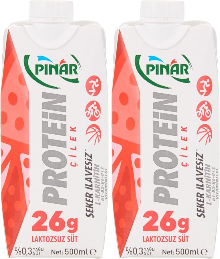 Pınar Süt Protein Çilekli 500 ml 2li paket