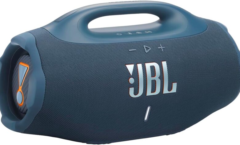 JBL Boombox 4, Bluetooth Hoparlör, IP67, Mavi